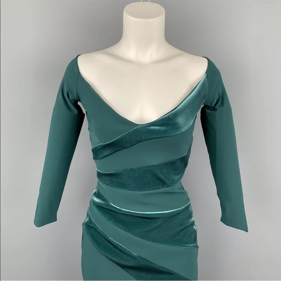 CHIARA BONI Pre owned Velvet Cocktail Dress - Picture 2 of 7